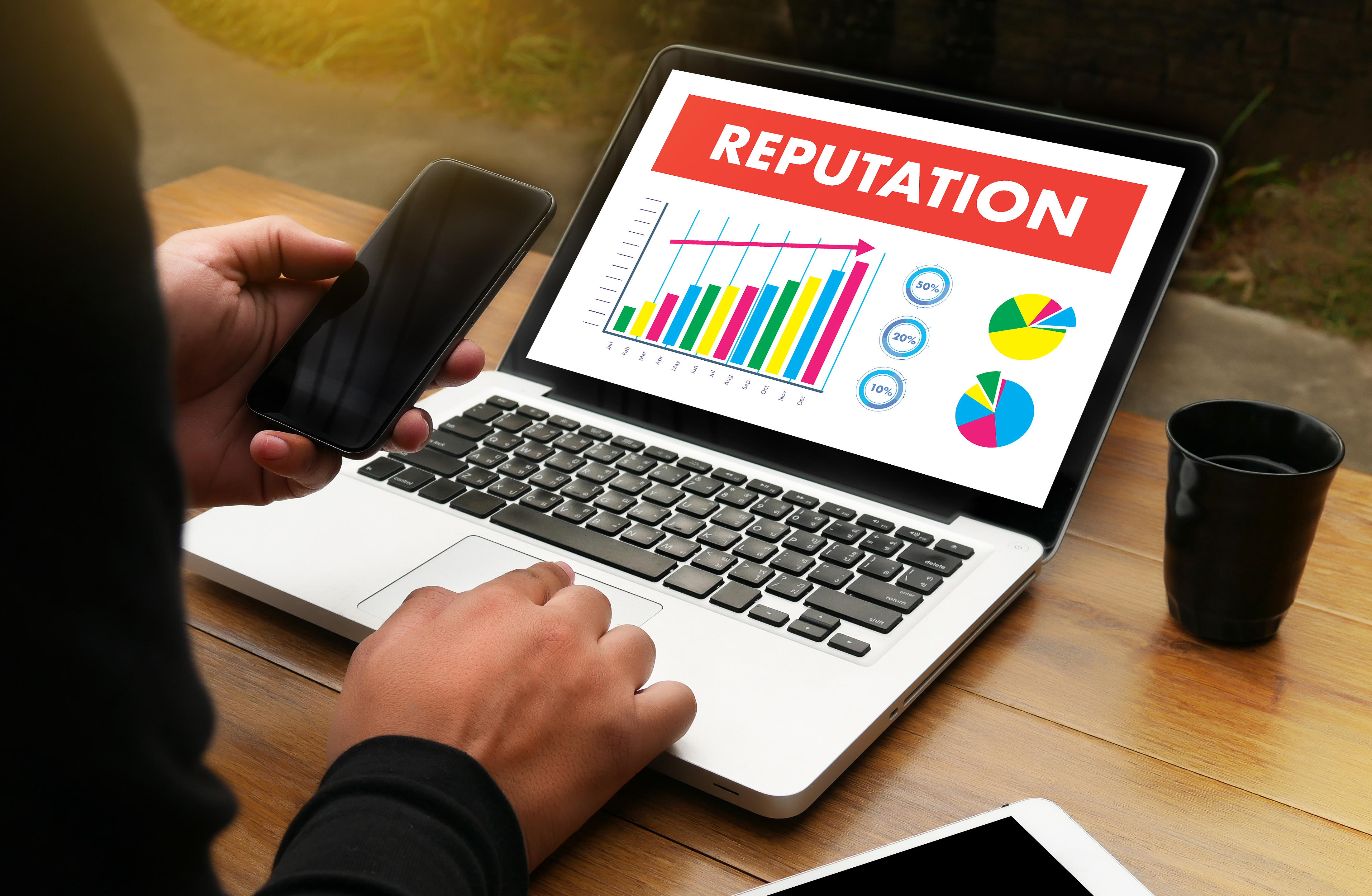 online reputation chart
